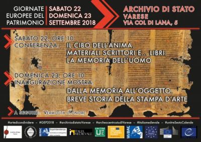 Giornate europee del patrimonio 2018