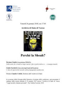 Perch&eacute; la Shoah?