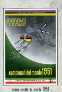 Manifesto Campionati del Mondo Varese 1951
